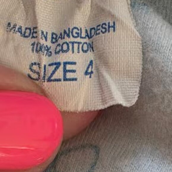 GRAMMY'S GIRL Dinosaur Ceratopsian T-SHIRT Size 4 - Picture 4 of 4